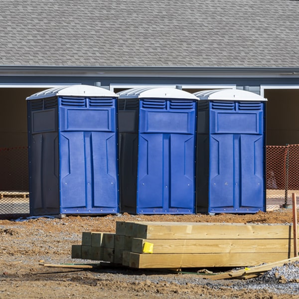 how do you dispose of waste after the portable restrooms have been emptied in Ashton WV